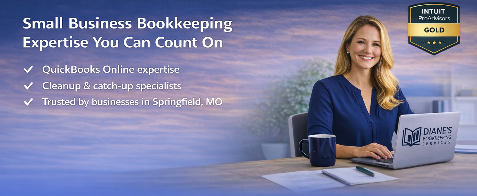 Diane's Bookkeeping Services - QuickBooks Gold ProAdvisor